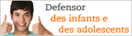 Defensor des infants e des adolescents