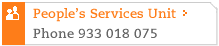 People's Services Unit Phone 933 018 075